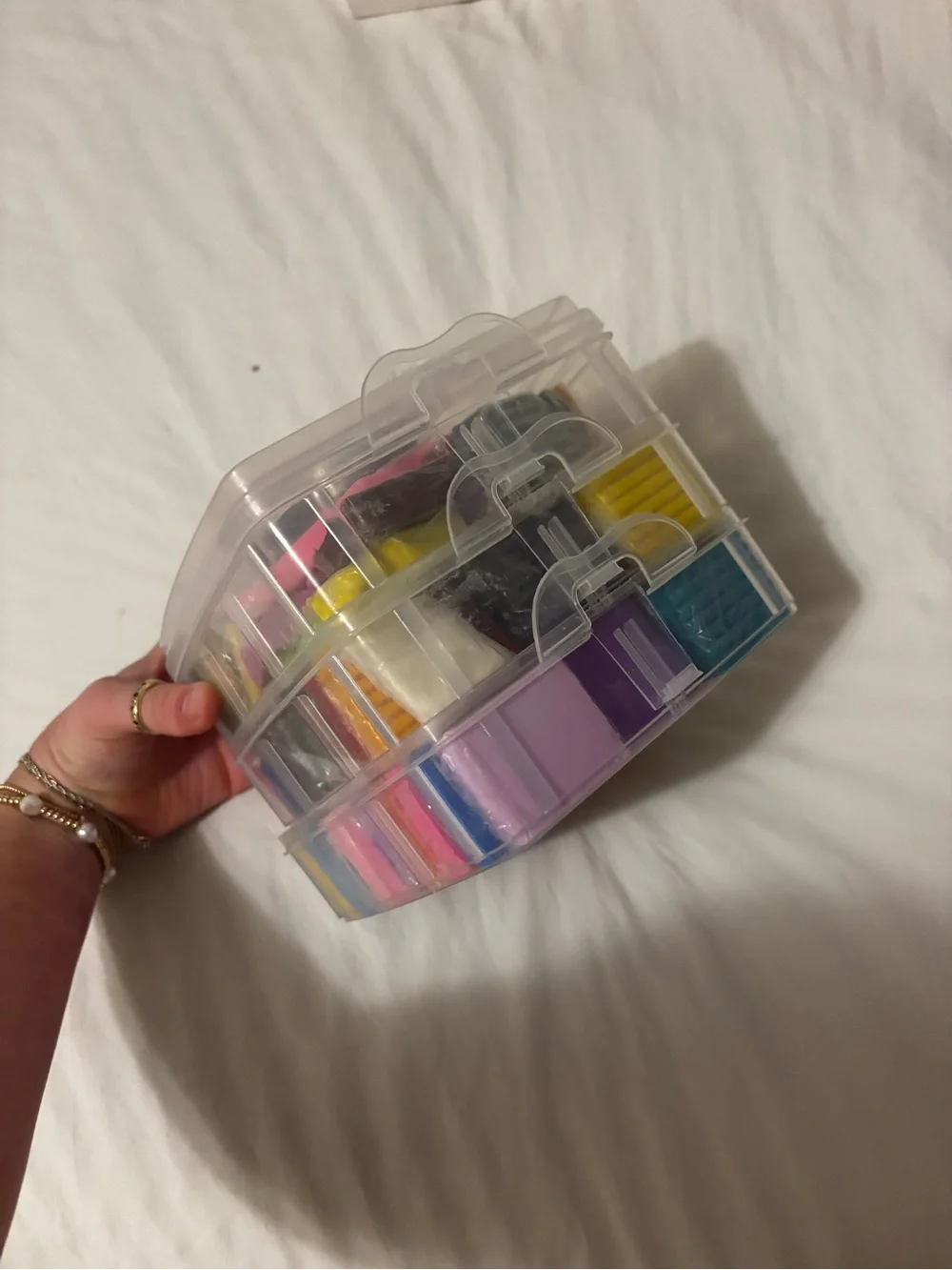 Polymer Clay Assortment Craft Kit with Storage Case - Multicolor